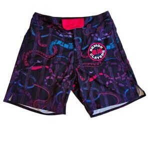 Demon Slayers Jiu Jitsu Snake‎ Chain Board Shorts NFID 28
